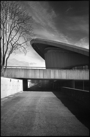 Kongreßzentrum Berlin, Tiergarten. Heute Sitz der Kulturen der Welt. Gebaut 1958, Architekt: Hugh Stubbins 