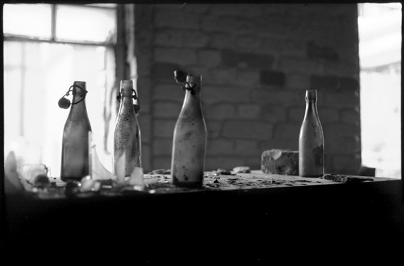 Urban exploration Berlin: Bier- bzw. Flaschenlager, Ruine der Bärenquell Brauerei in Treptow-Niederschöneweide, an der Schnellerstraße - © bildraum-f | fotografie